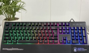 BÀN PHÍM AK5000 GIẢ CƠ CÓ LED